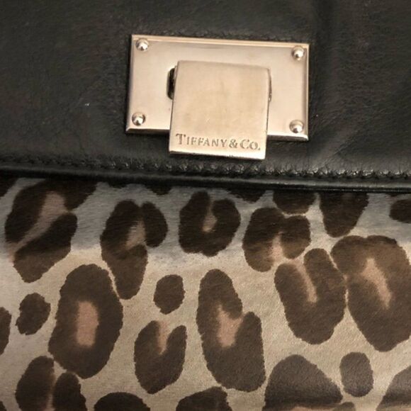 Tiffany & Co. Soft Flap Wallet - Leopard Haircalf - Picture 6 of 11